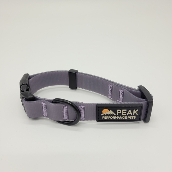 Peak Performance Overlook Dog Collar Twilight Violet Easy Clean Size Small NEW - Picture 3 of 7